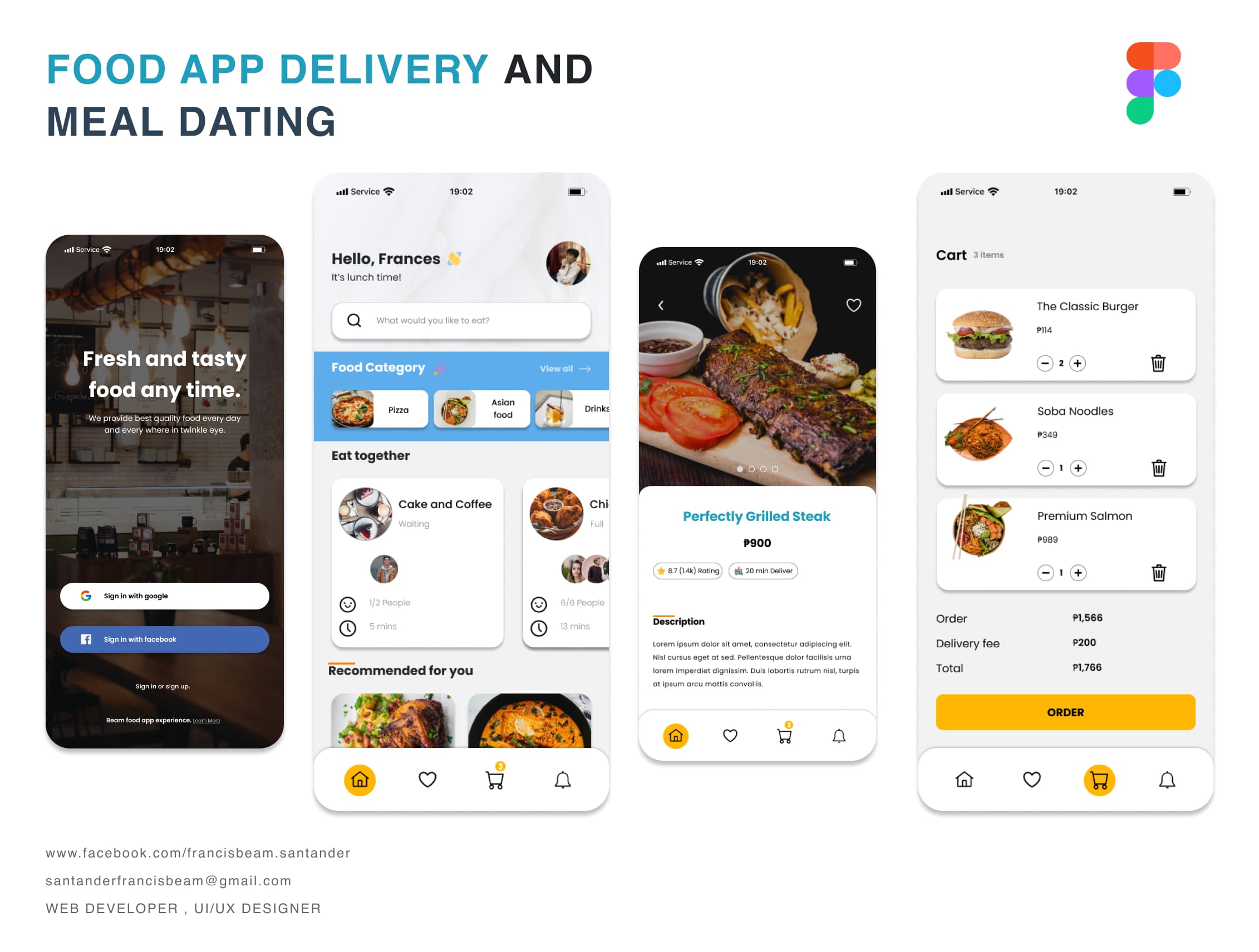 Food App & Meal Dating