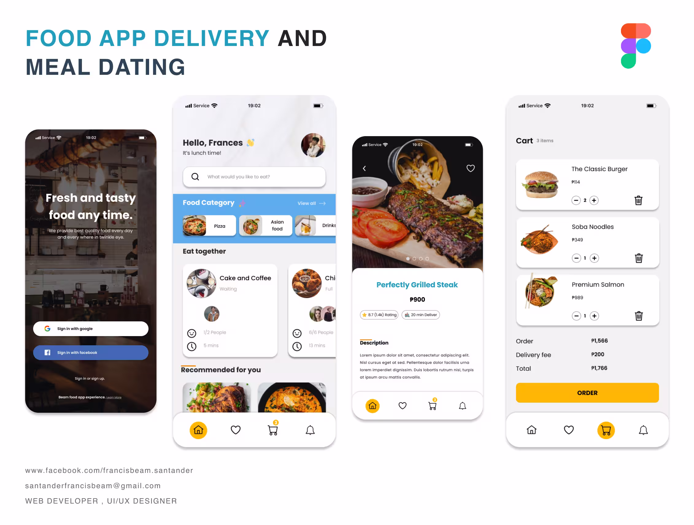 Food App & Meal Dating